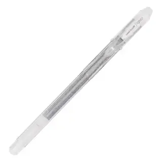 روان‌نویس اکلیلی نقره‌ای Uni-Ball مدل UM-120SP با جوهر ژلی براق و درخشان، جلوه‌ای چشمگیر و خاص به نوشته‌ها می‌بخشد.